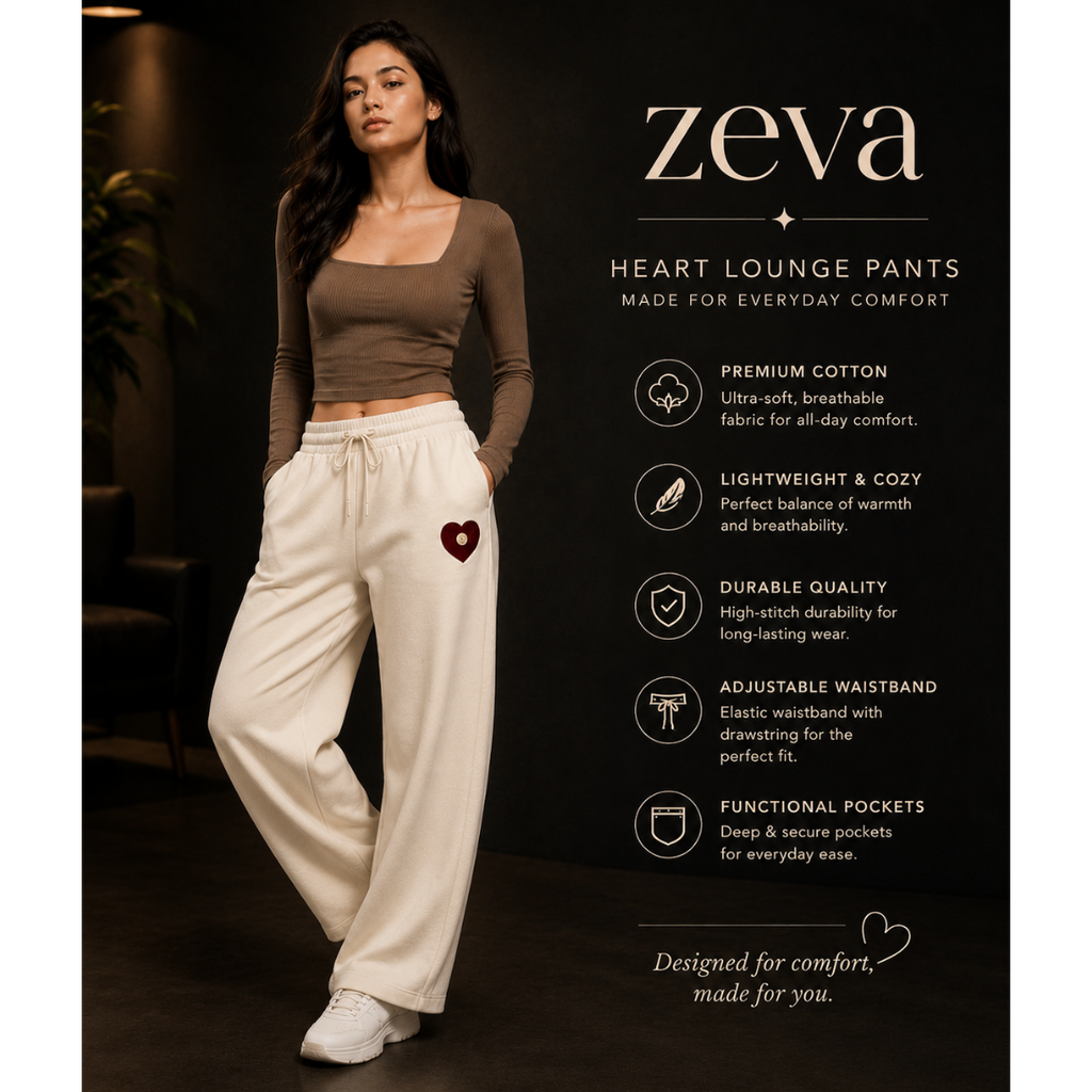 ZEVA Heart Lounge Pants