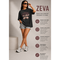 ZEVA Pegasus Oversized Terry Tee