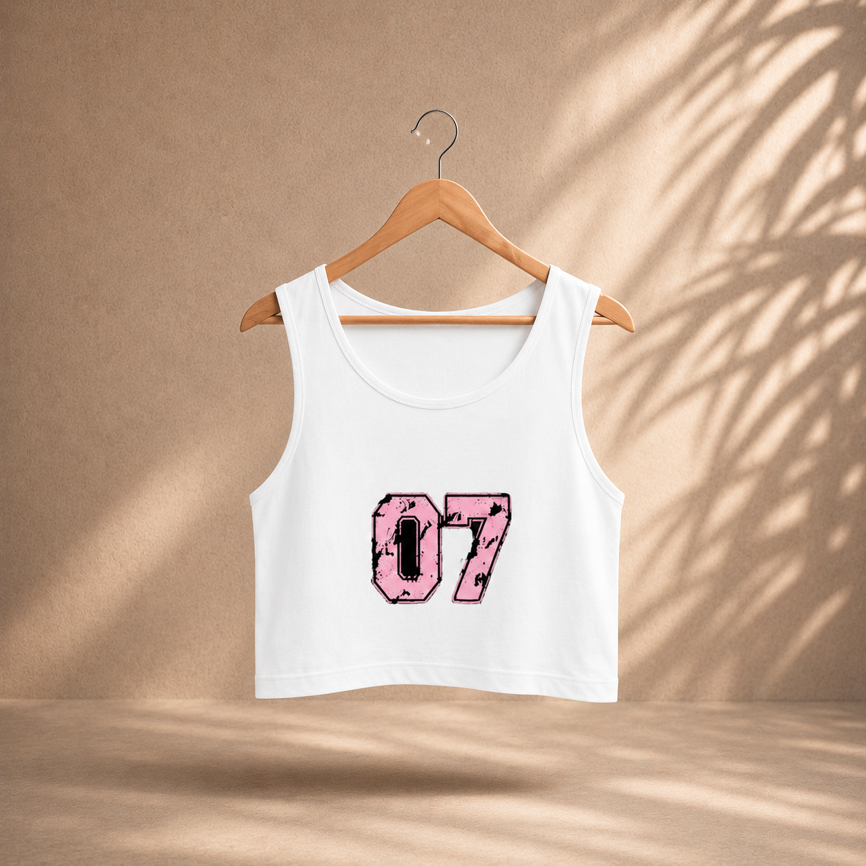 "07" Varsity Crop Tank